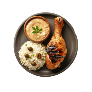 Rice With Full Chicken (Meal)